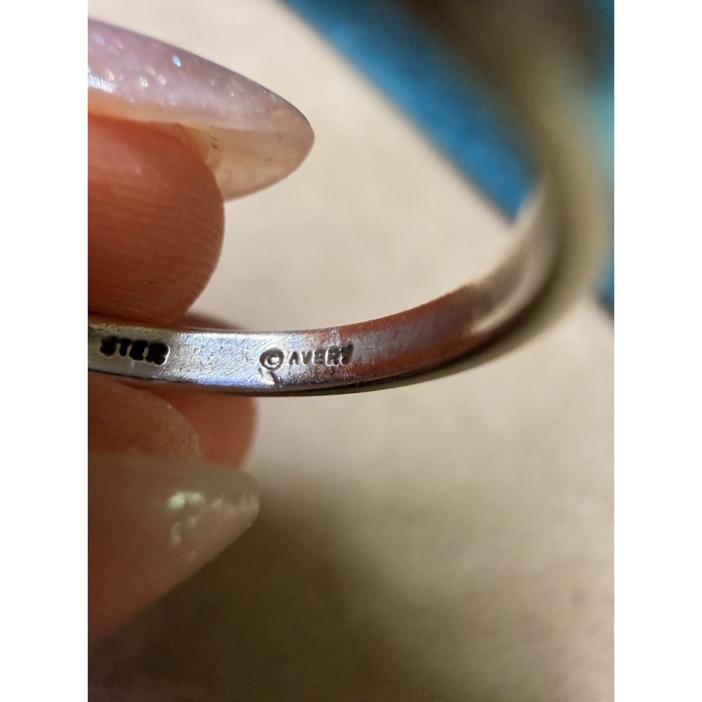 James Avery Retired Vintage Dangle Ring with Bow Charm Size 5 - Picture 4 of 5